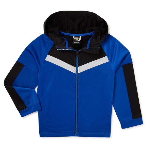 NWT XL Boys’ Hooded Tricot Jacket from Athletic Works - Picture 1 of 4